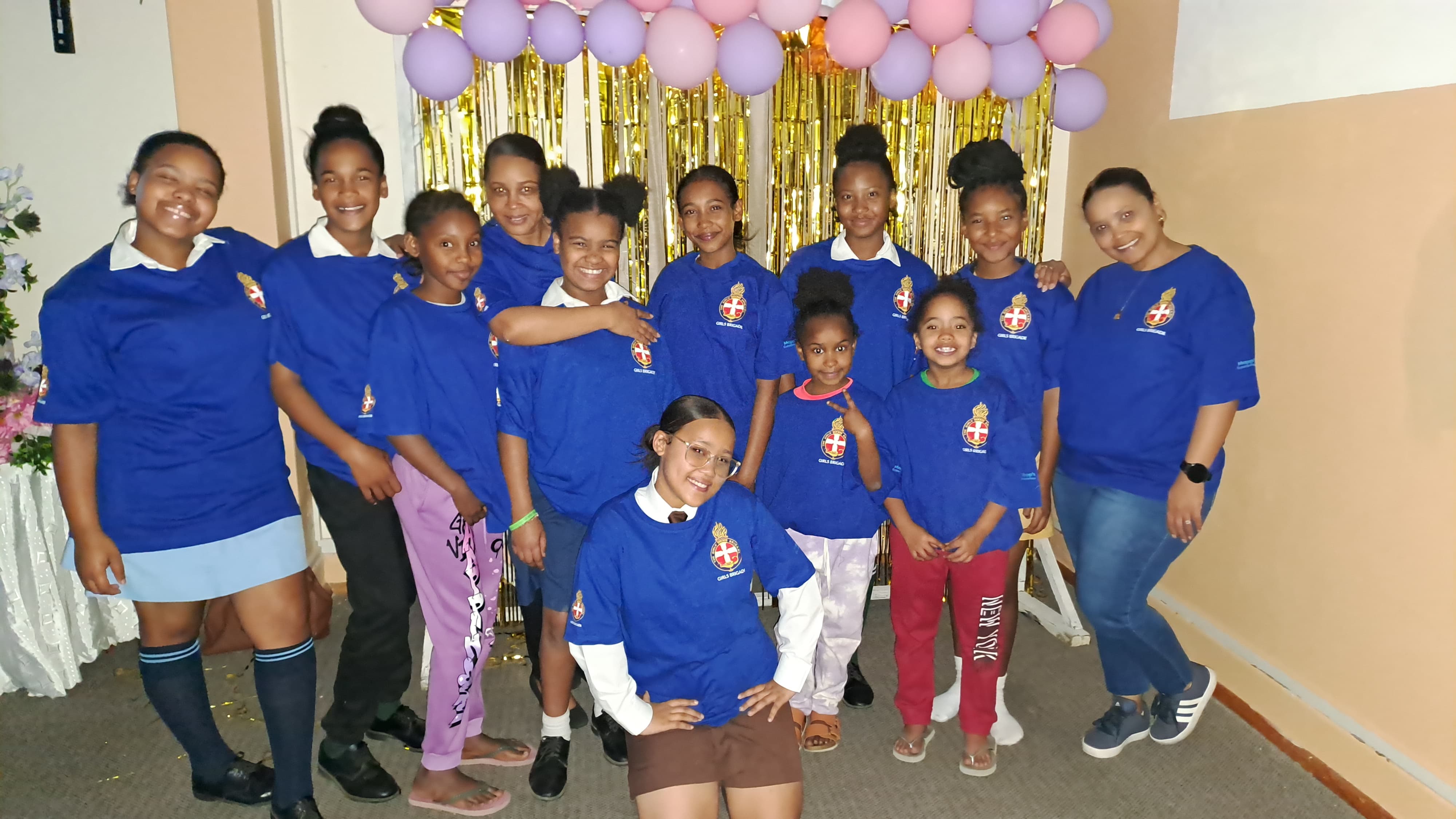 Girls Brigade indoors
