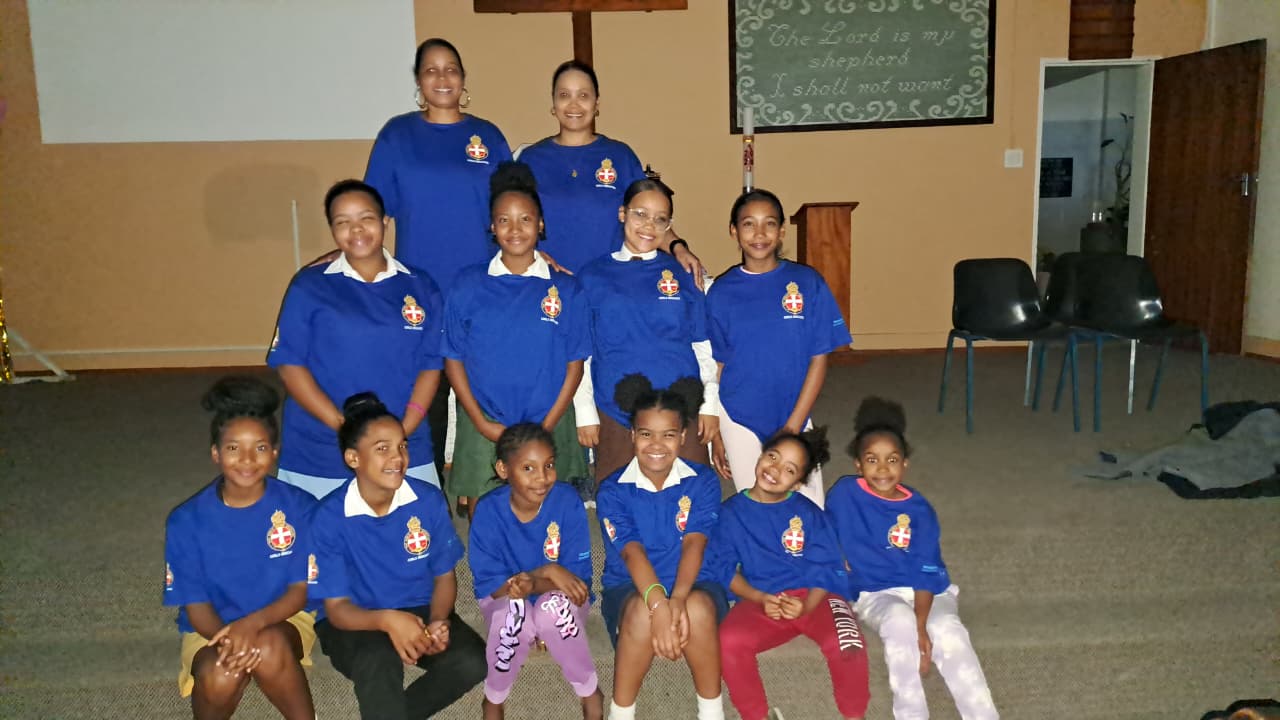 Girls Brigade group photo